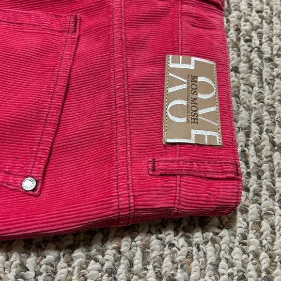 Mos Mosh NWT sz.27 pink bootcut corduroy pants - Picture 11 of 13